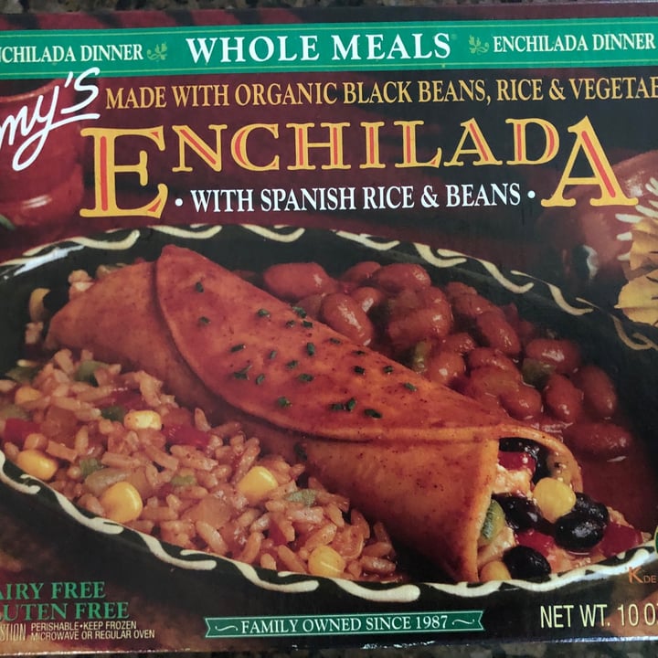 photo of Amy’s Amy's Enchilada with Spanish Rice & Beans shared by @karenasp on  06 Jun 2020 - review