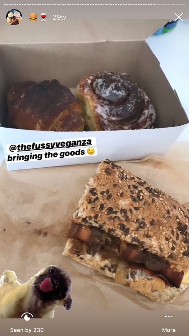 photo of The Fussy Vegan Seitan Cheesesteak Sandwich shared by @sineadf on  03 Sep 2019 - review