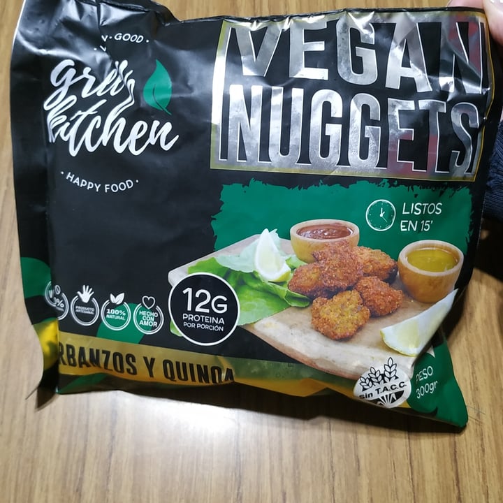 photo of Green kitchen Nuggets Veganos De Garbanzo shared by @vickylsd on  15 May 2021 - review