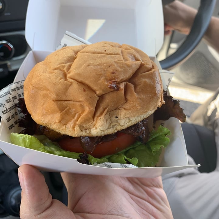 photo of Vegan Street Food ZA Seitan Rib-style Burger shared by @peppadew on  20 Dec 2020 - review