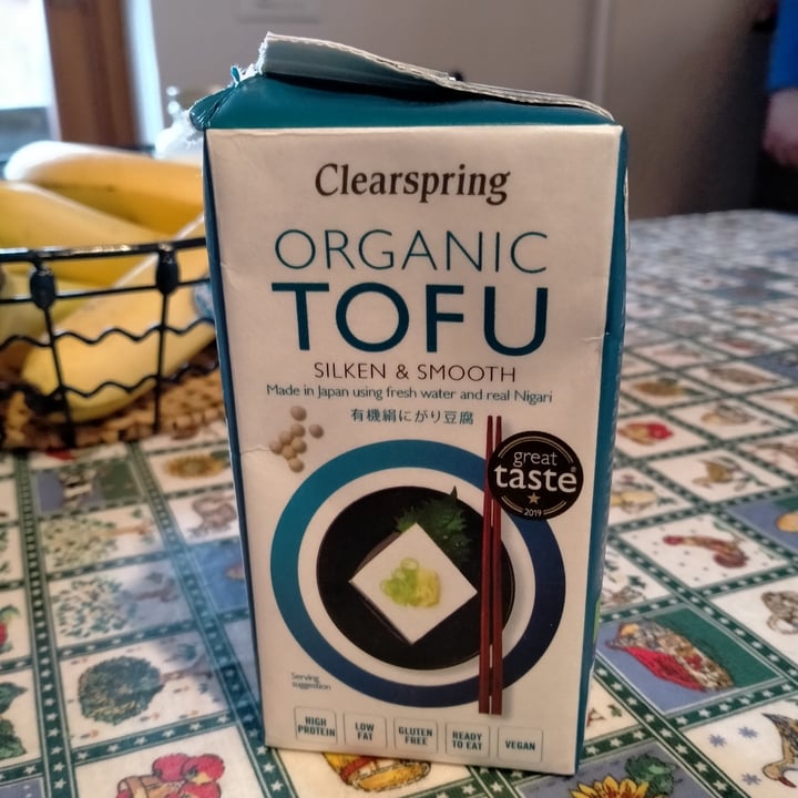 photo of Clearspring Organic Tofu Silken & Smooth shared by @giulssss on  02 Apr 2022 - review