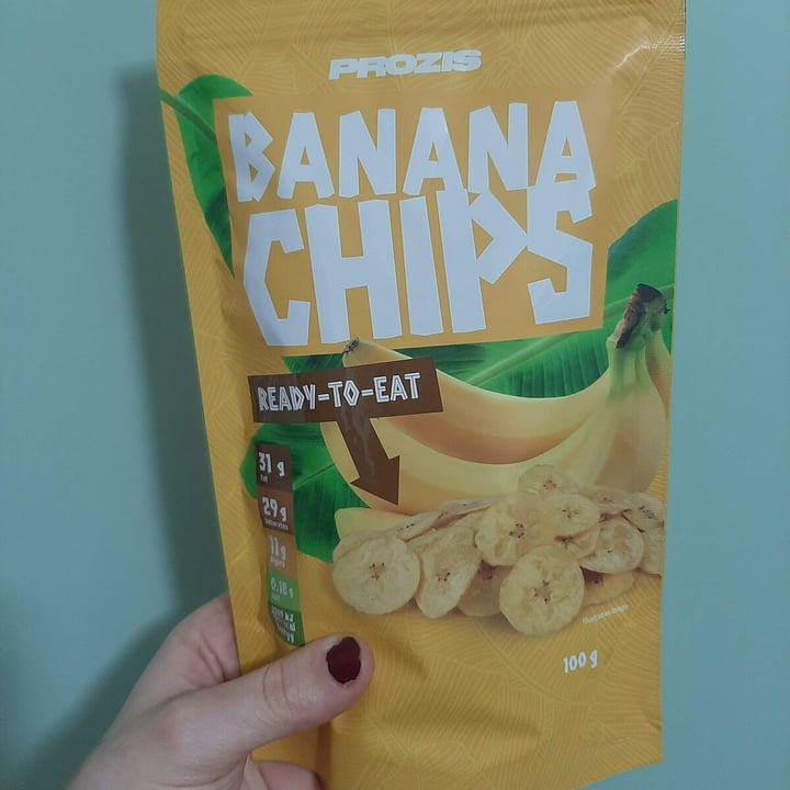 photo of Prozis Banana Chips shared by @atlantis on  10 Jun 2021 - review