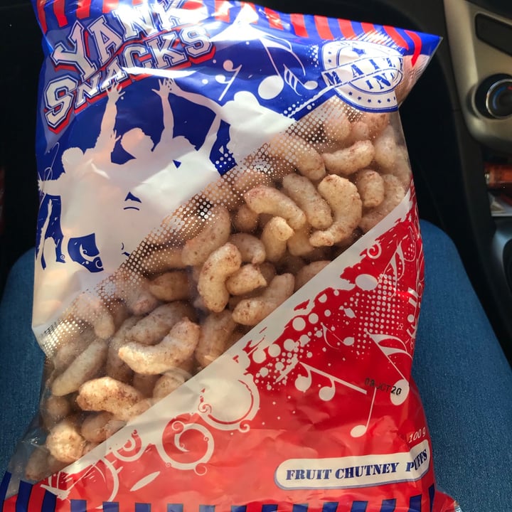 photo of Yank Snacks Fruit Chutney Puffs shared by @sineadf on  29 Jul 2020 - review