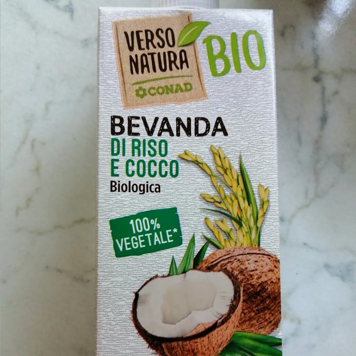 photo of Conad Bio Bevanda di riso e cocco biologica shared by @fedevegana on  31 May 2022 - review