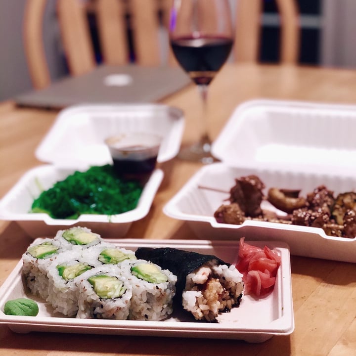 review photo of Tenon Vegetarian Cuisine Ebi Handroll shared by @hannahsotropa on 27 Dec 2020 - review