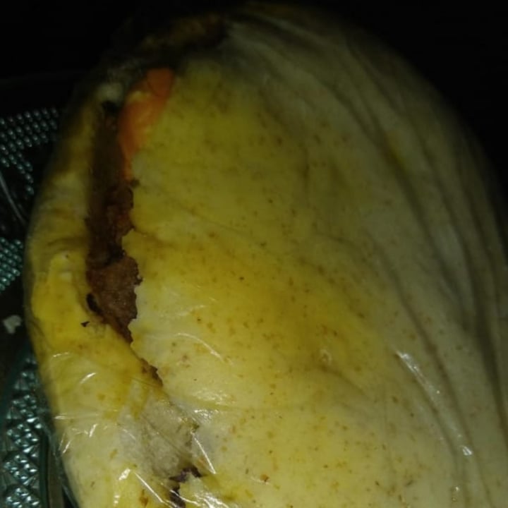 photo of Panadería DyD Sanguche De Seitan, Huevo Frito, Jamon Y Queso Vegetal shared by @melinavegana on  15 Apr 2021 - review