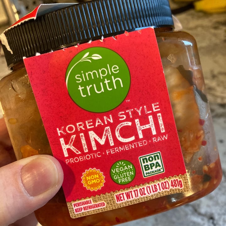 photo of Simple Truth Korean Style Kimchi shared by @kellyhogaboom on  25 Dec 2021 - review