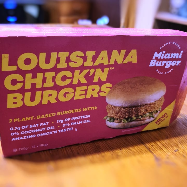 review photo of Miami Burger Louisiana Chick’n Burgers shared by @accountinactive on 03 Jun 2020 - review