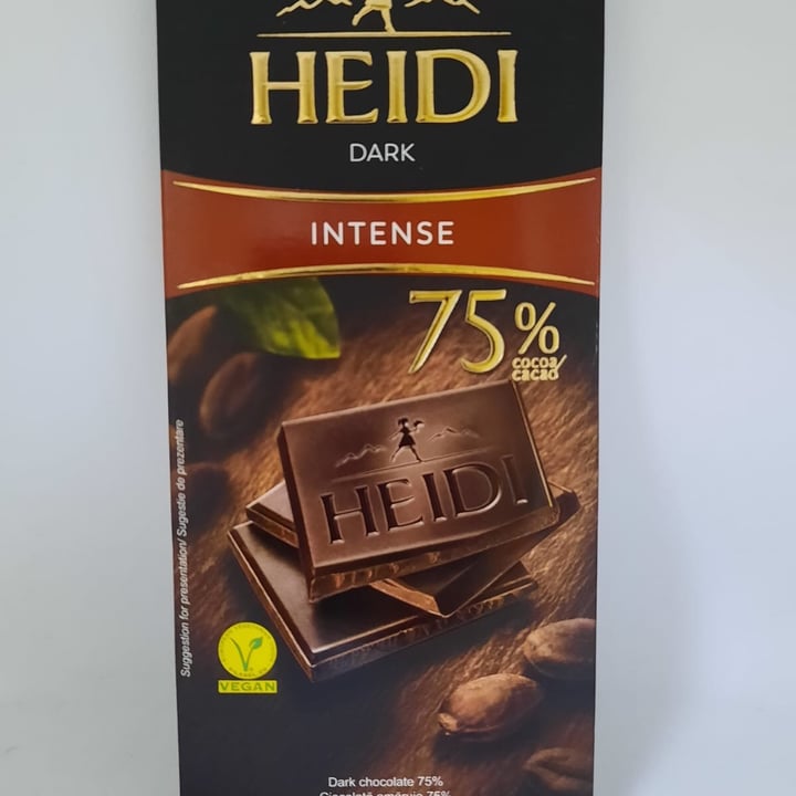 photo of Heidi Dark Chocolate 75% / 85% shared by @heerendd on  05 Nov 2020 - review