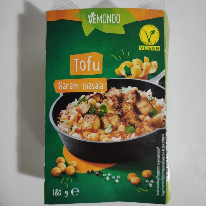 photo of Vemondo Tofu Garam Masala shared by @oveganoluis on  30 Jul 2021 - review