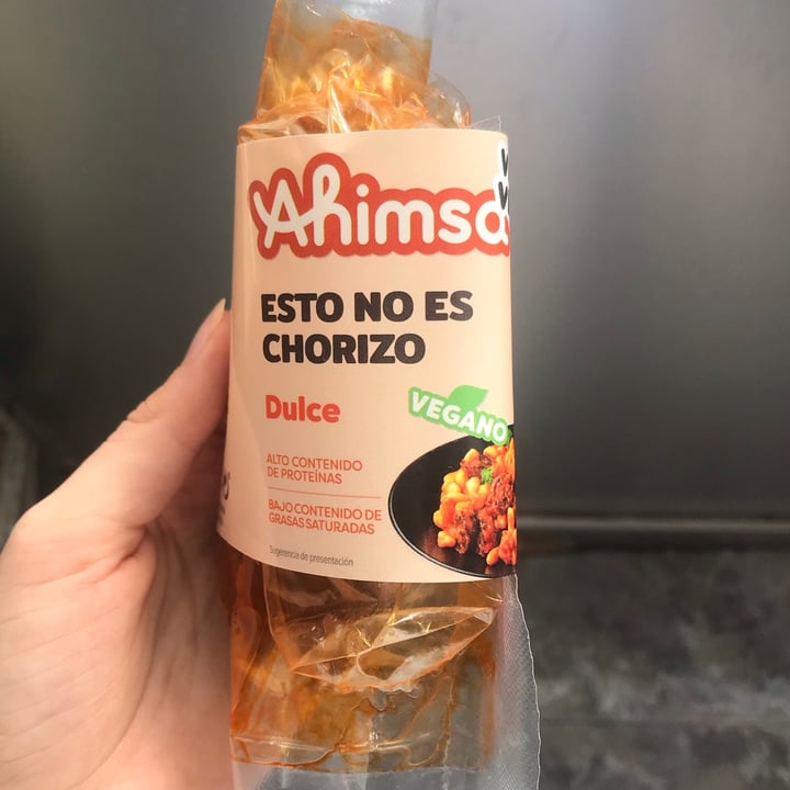 photo of Ahimsa Esto no es Chorizo Dulce shared by @ssipaneka on  19 Sep 2021 - review