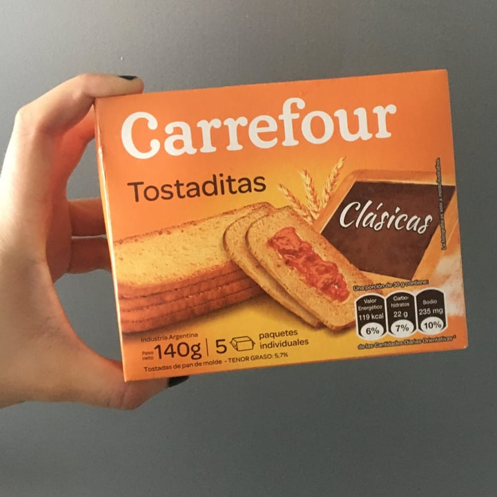 photo of Carrefour Tostaditas clásicas shared by @harleydavidson on  20 Apr 2021 - review