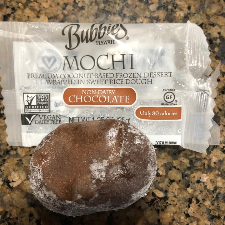 photo of Bubbies Non-dairy chocolate mochi shared by @karenasp on  09 Apr 2021 - review