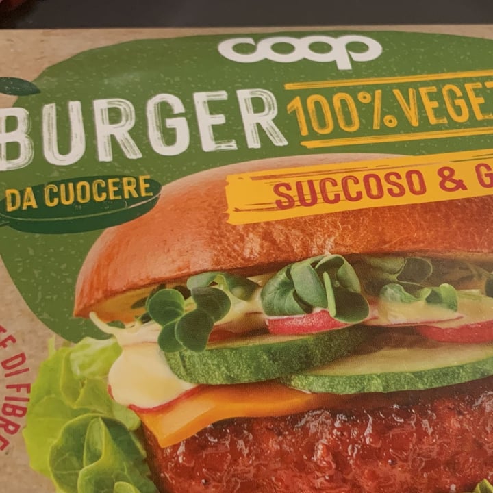 photo of Coop Burger 100% vegetali Sucoso & Gustoso  shared by @lavic on  04 Jul 2022 - review