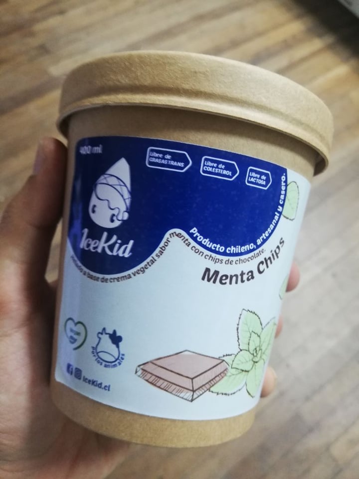 photo of Icekid Helado De Menta Chips shared by @pablito on  03 Feb 2020 - review