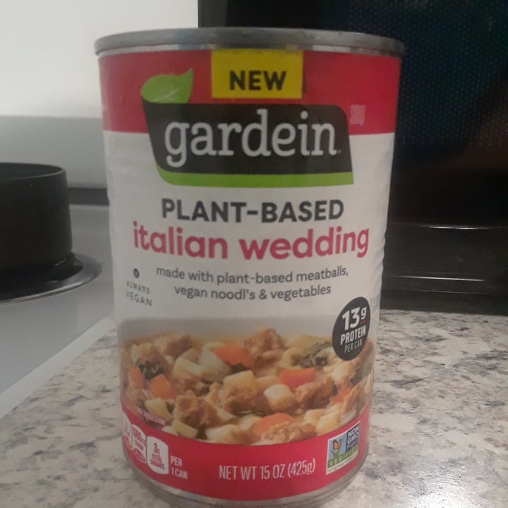 photo of Gardein Italian wedding soup shared by @ecopvnk2 on  24 Sep 2021 - review