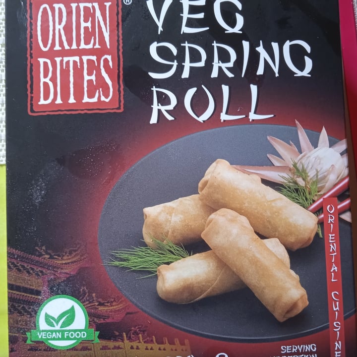 photo of Orien bites Veg Spring Roll shared by @recchiabella on  07 Sep 2021 - review
