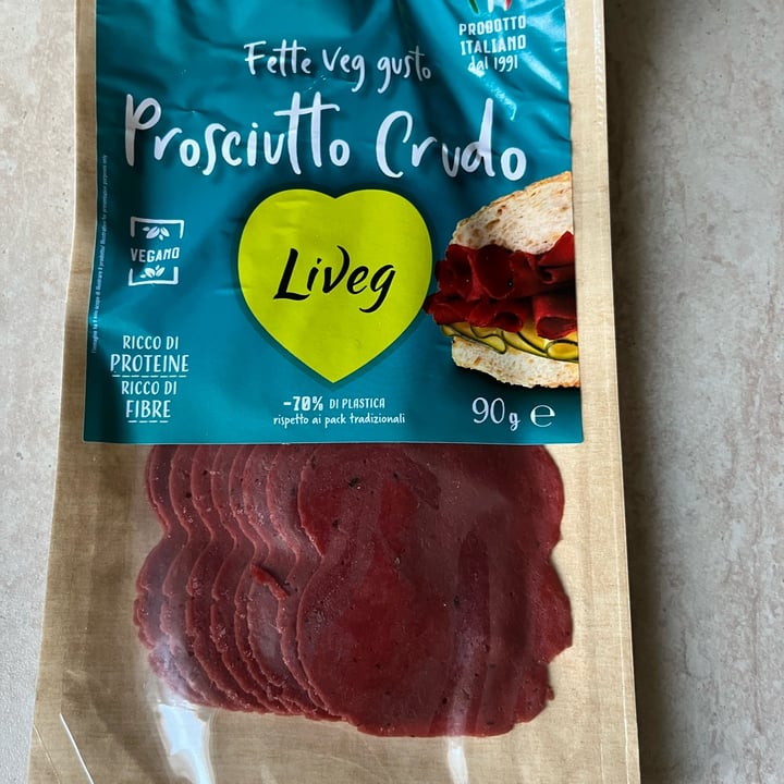 review photo of Liveg Fette Veg Gusto Prosciutto Crudo shared by @ele0nora on 05 Jul 2022 - review