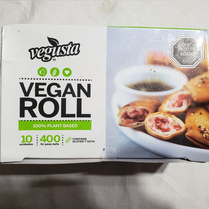 photo of Vegusta Vegan roll shared by @sotonarbona on  22 Dec 2020 - review