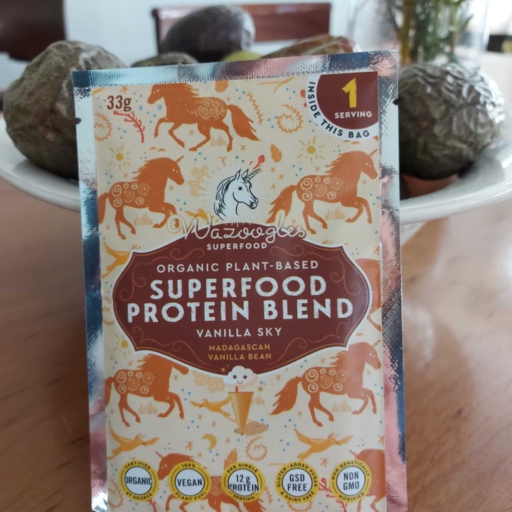 photo of Wazoogles Superfood Superfood Protein Blend - Vanilla Sky shared by @lizadewet on  16 Oct 2020 - review