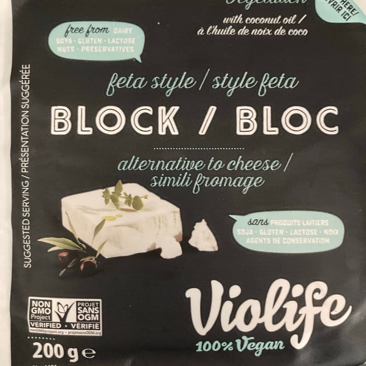 photo of Violife Greek White (Block/Panetto) shared by @dashdash on  06 Jun 2021 - review