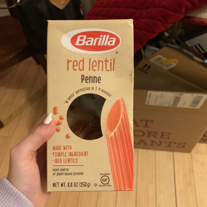 photo of Barilla Red Lentil Fusilli shared by @livriley on  31 Dec 2020 - review