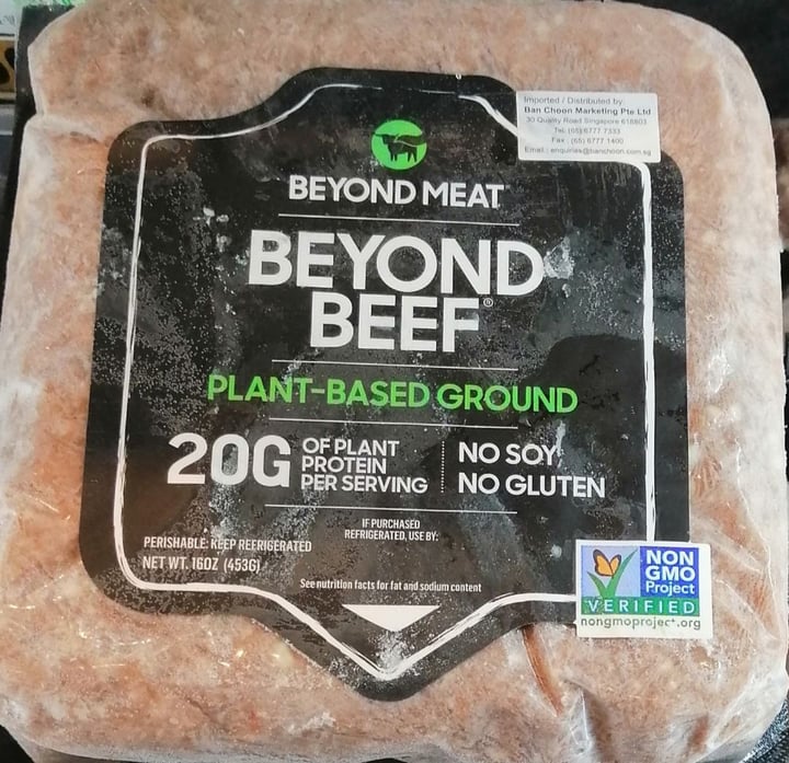 photo of Beyond Meat Plant-based Ground shared by @vegandiaries on  27 Apr 2020 - review