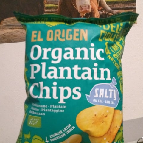 Organic Plantain Chips salty