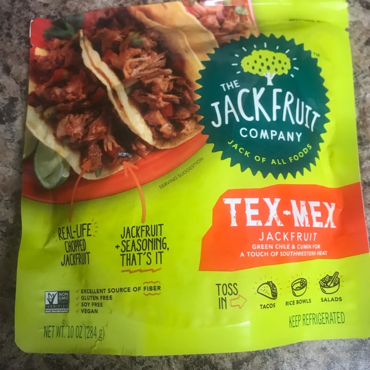 photo of The Jackfruit Company Tex mex Jack Fruit shared by @malise on  27 May 2022 - review