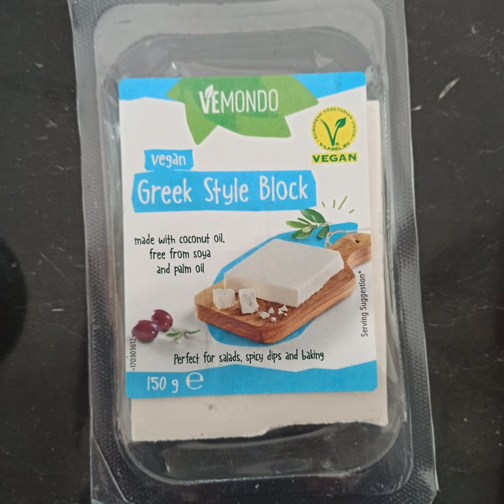 review photo of Vemondo Vegan Greek Style Block shared by @ranran on 09 May 2022 - review