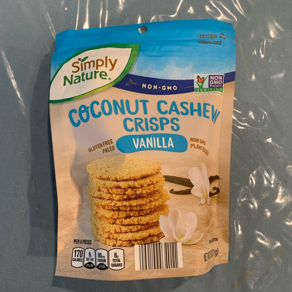 Simply Nature Coconut cashew crisps vanilla Reviews abillion