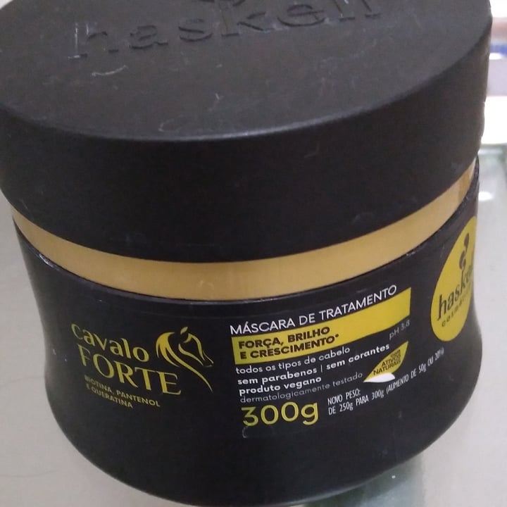review photo of haskell cosmético natural Cavalo FORTE shared by @roxinha on 09 Nov 2022 - review