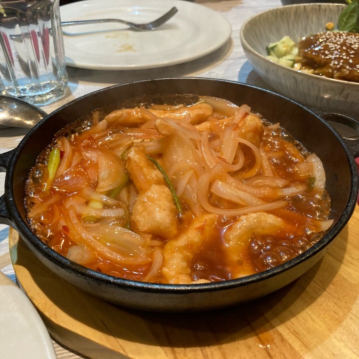 review photo of Puti Vegan Cafe Szechuan Vegan King Prawn shared by @simonescampoli on 08 Nov 2021 - review