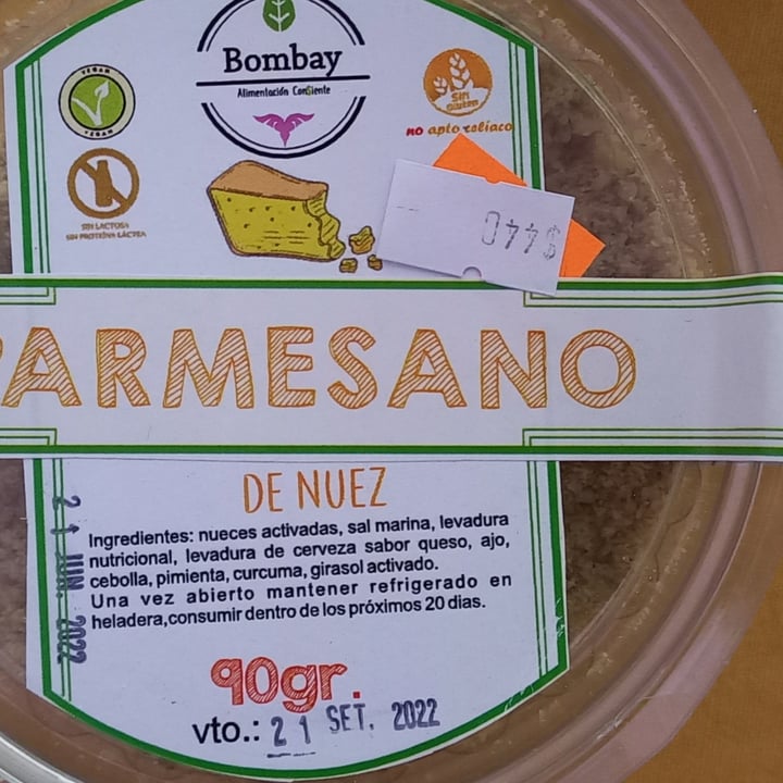 review photo of Bombay queso de nuez shared by @carlavegana on 21 Sep 2022 - review