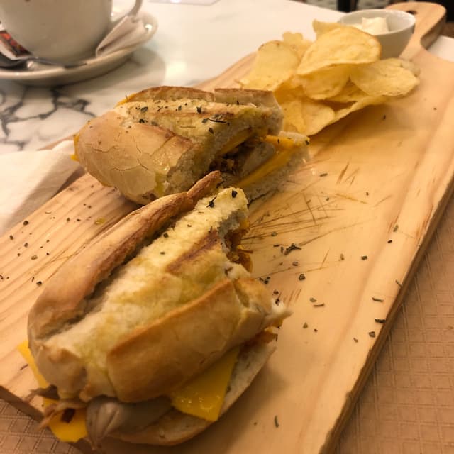 Photo of the dish “cachorro quente vegan”