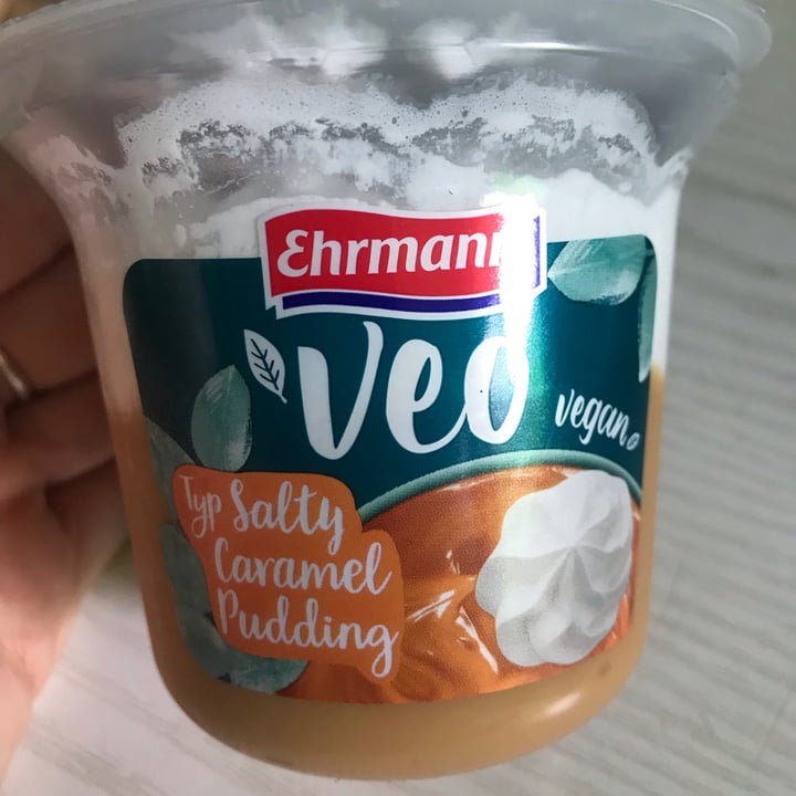 review photo of Ehrmann Veo Vegan Salty Caramel Pudding shared by @sasophia on 17 Aug 2021 - review
