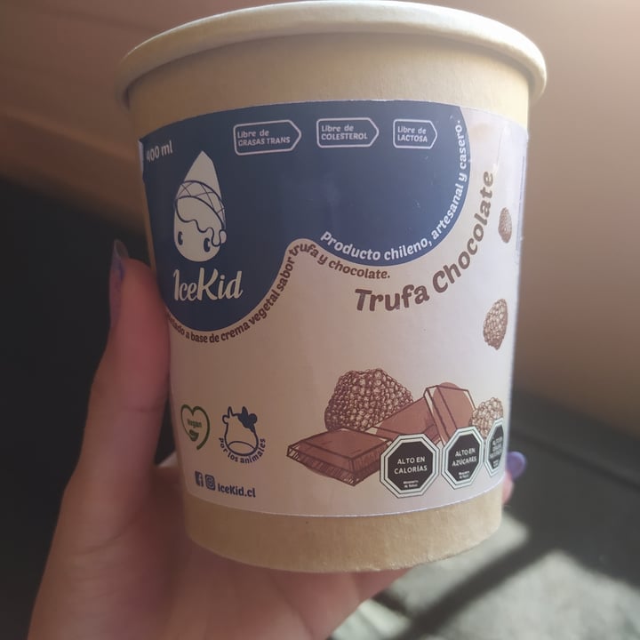 photo of Icekid Helado De Trufa Chocolate shared by @nekrochan on  23 Nov 2020 - review
