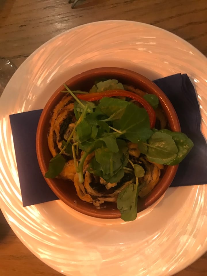 review photo of Kingfisher on The Quay WILD MUSHROOM & SPINACH SWIRL shared by @lolilore on 08 Dec 2019 - review