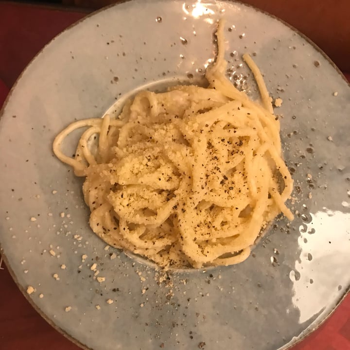 photo of Rifugio Romano Cacio e pepe vegan shared by @saraquartieri on  23 Oct 2022 - review