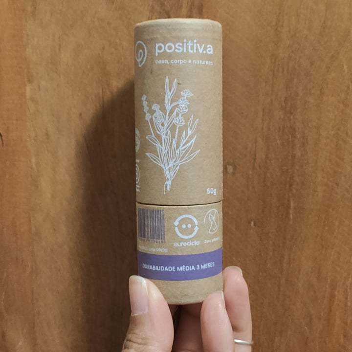review photo of Positiv.a Desodorante shared by @veganoca on 25 Apr 2022 - review