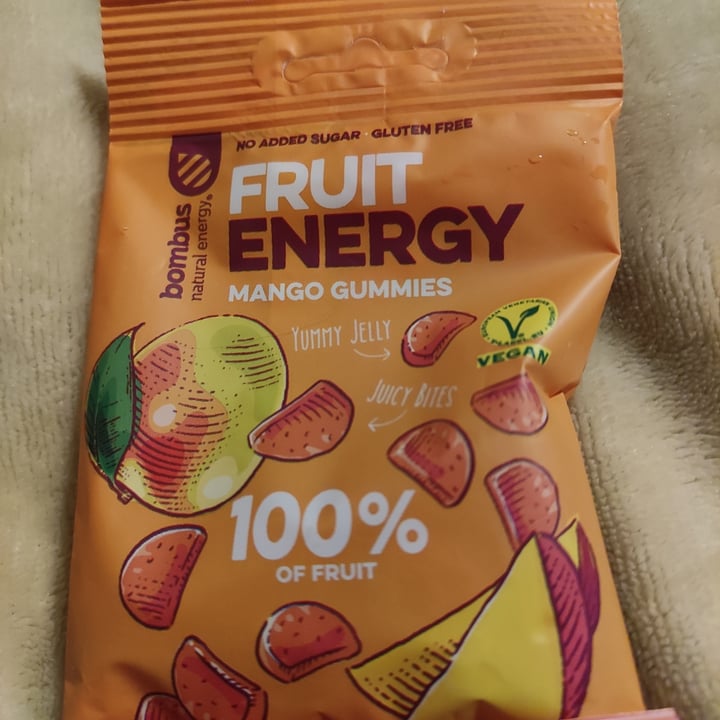 photo of Bombus natural energy Fruit Energy Mango Gummies shared by @brancii on  18 Feb 2022 - review