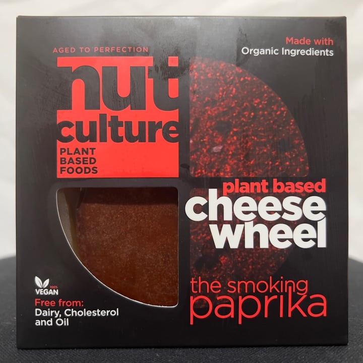 photo of Nut Culture Smoked Paprika Cheese Wheel shared by @vegan-ravana on  20 Sep 2022 - review