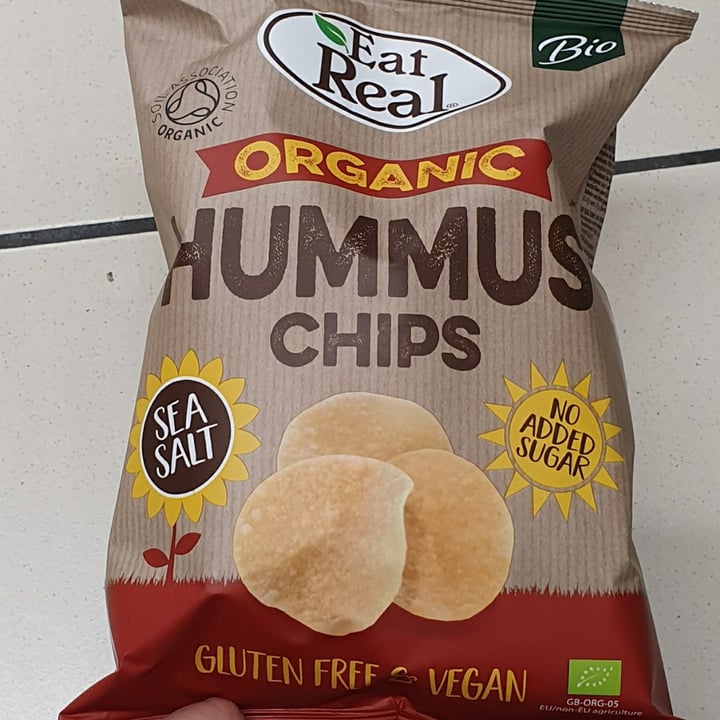 photo of Eat Real Sea Salt Organic Hummus Chips shared by @mariencd on  07 Dec 2020 - review