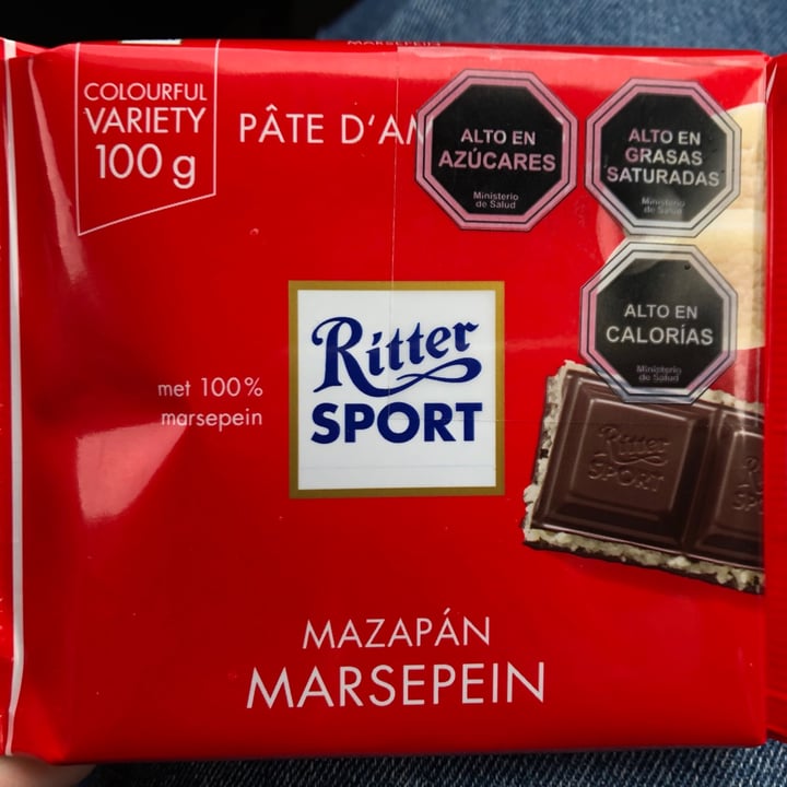 photo of Ritter Sport Marzipan shared by @pequebulla on  10 Sep 2021 - review