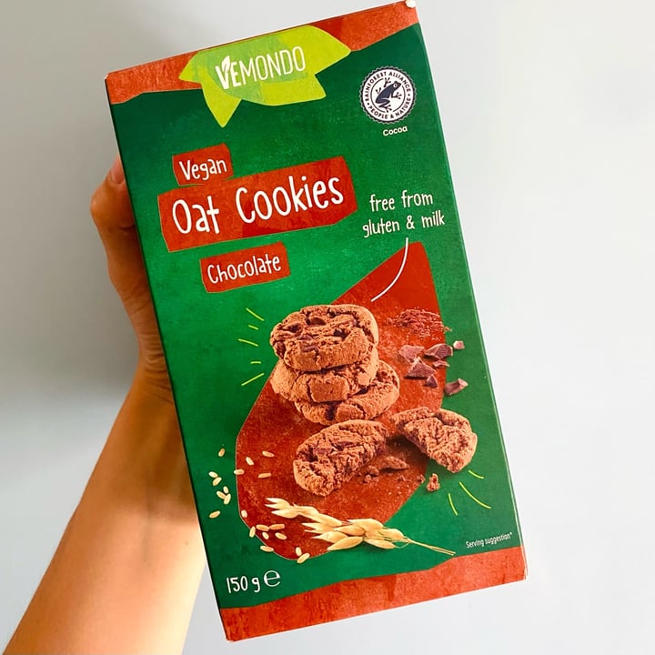 photo of Vemondo  Vegan Oat Cookies Chocolate shared by @elitofu on  10 Aug 2022 - review