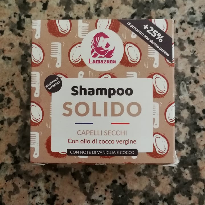 photo of Lamazuna Shampoo Solido Vaniglia e Cocco shared by @markmv75 on  27 Jun 2022 - review
