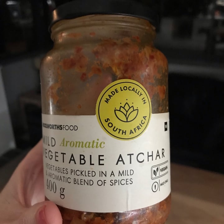 photo of Woolworths Food Mild Vegetable Atchar shared by @nicolerobb123 on  29 Jul 2021 - review