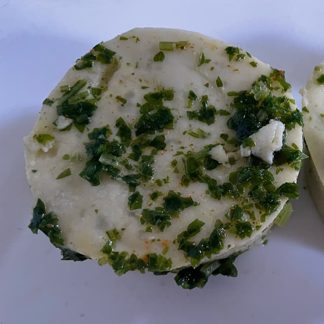 Photo of the dish “Tomino al verde vegan”