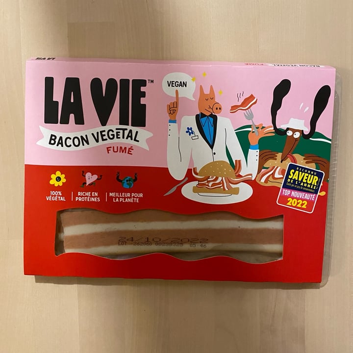 photo of La Vie Foods plant based bacon shared by @elisgreenworld on  11 Dec 2022 - review