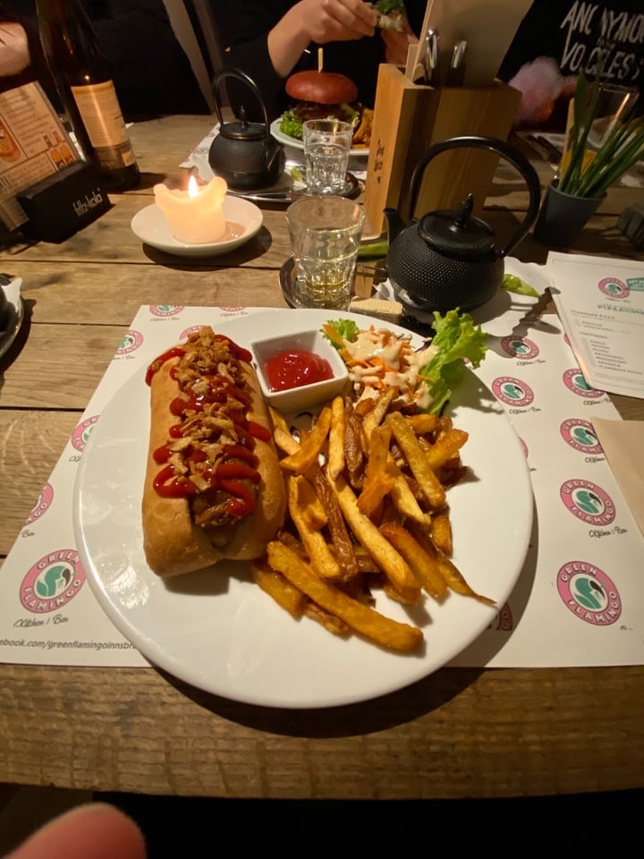 photo of Green Flamingo Innsbruck Hot Dog shared by @veganjaa on  14 Jan 2020 - review